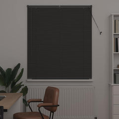 vidaXL Venetian Blinds Dark Grey 130 x 120 cm Aluminium 3