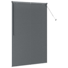 vidaXL Venetian Blinds Dark Grey 175 x 115 cm Aluminium 5