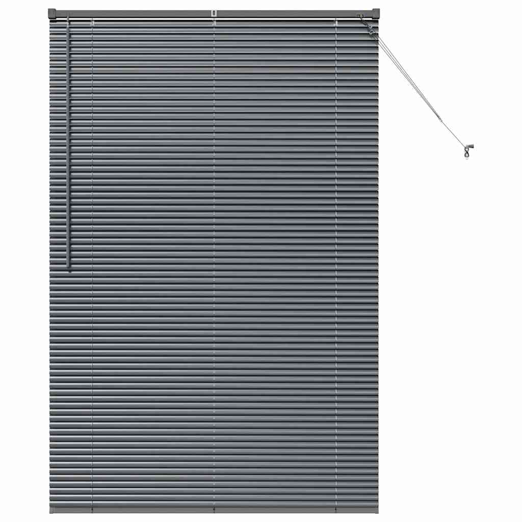 vidaXL Venetian Blinds Dark Grey 175 x 115 cm Aluminium 2
