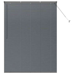 vidaXL Venetian Blinds Dark Grey 175 x 135 cm Aluminium 2