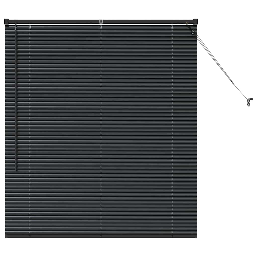 vidaXL Venetian Blinds Black 130 x 115 cm Aluminium 2