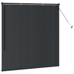 vidaXL Venetian Blinds Black 130 x 135 cm Aluminium 5
