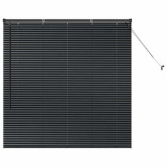 vidaXL Venetian Blinds Black 130 x 135 cm Aluminium 2