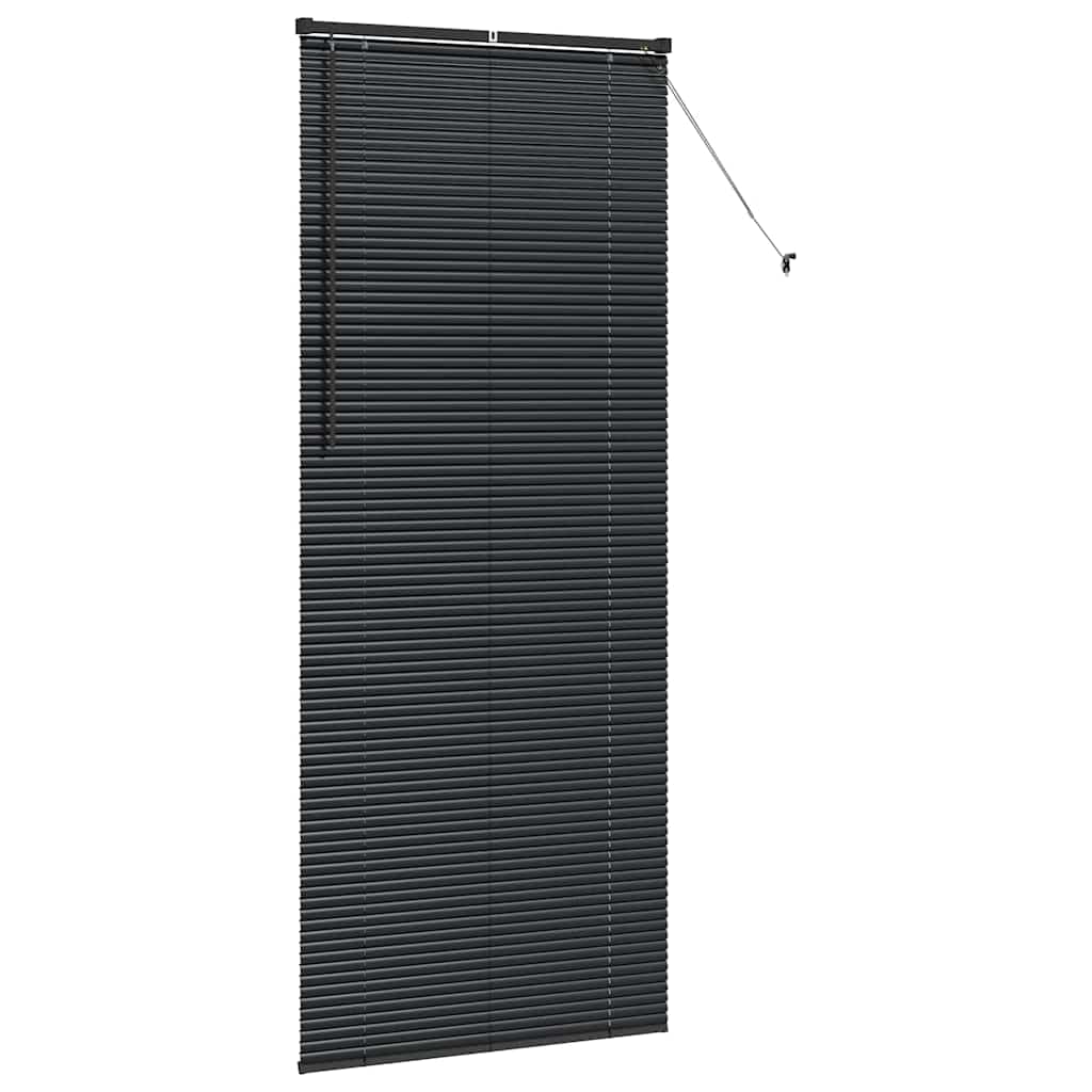vidaXL Venetian Blinds Black 220 x 95 cm Aluminium 5