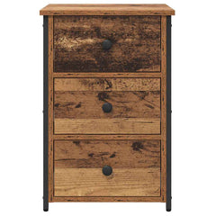 vidaXL Bedside Cabinet Brown 40 x 36 x 60 cm Solid Reclaim Wood 6