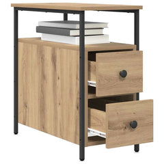 Bedside Cabinet Engineered Wood