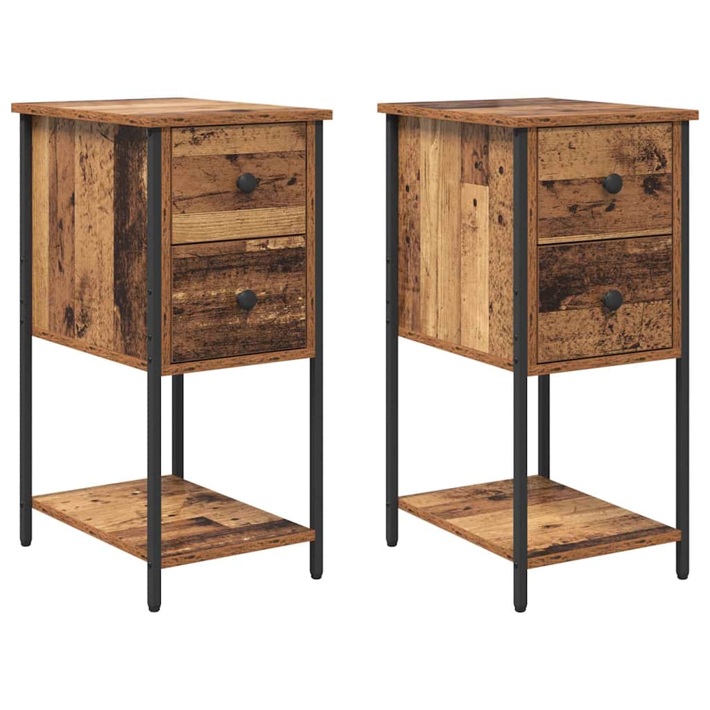 Bedside Cabinet Engineered Wood