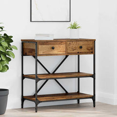 vidaXL Console Table 75x34.5x75 cm Engineered Wood
