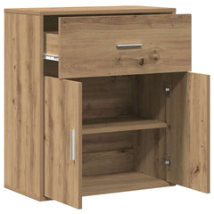 vidaXL Sideboard Artisan Oak 60 x 31 x 70 cm Engineered Wood 5