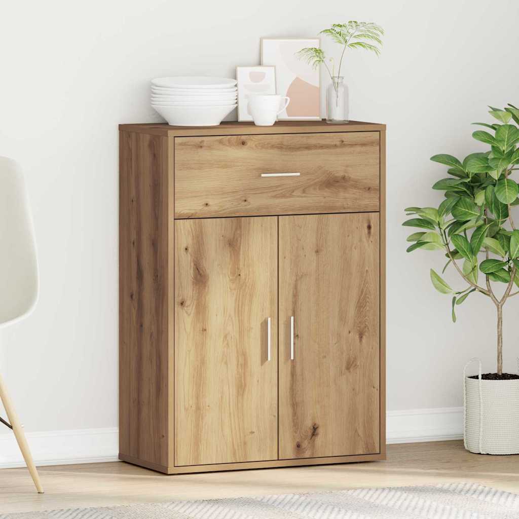 vidaXL Sideboard Artisan Oak 60 x 30 x 84 cm Engineered Wood 4