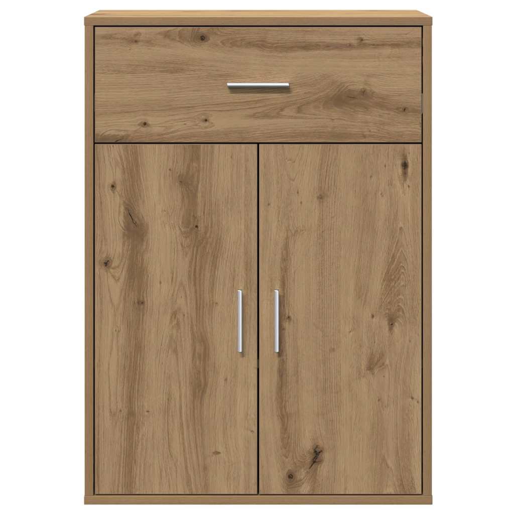 vidaXL Sideboard Artisan Oak 60 x 30 x 84 cm Engineered Wood 6