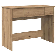 vidaXL Cosmetic Table Artisan Oak 100 x 45 x76 cm 2