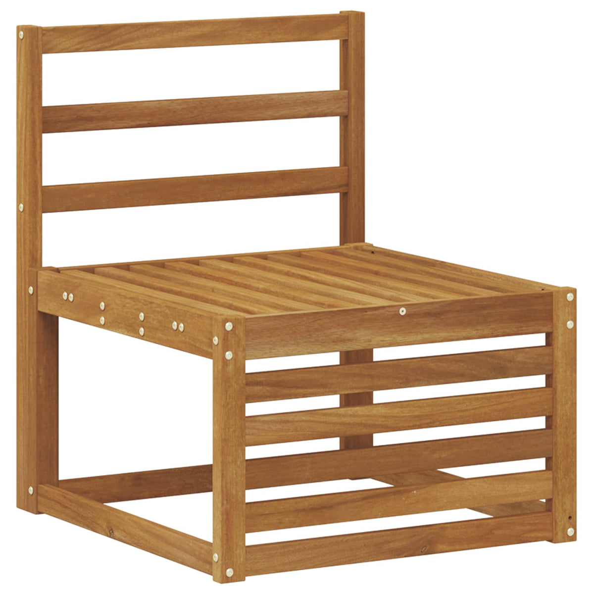 vidaXL Sofa Sets 3 pcs Natural Solid Acacia Wood 3