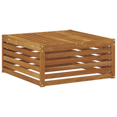 vidaXL Outdoor Sofa Set Natural 245.5 x 162.5 x 73 cm 4