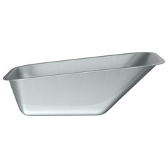 vidaXL Wheelbarrow Tray Replacement Silver 88 x 60 x 32 cm 6