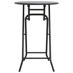 Garden Table 50 x 50 x 72 cm Metal Anthracite