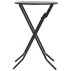Garden Table 50 x 50 x 72 cm Metal Anthracite