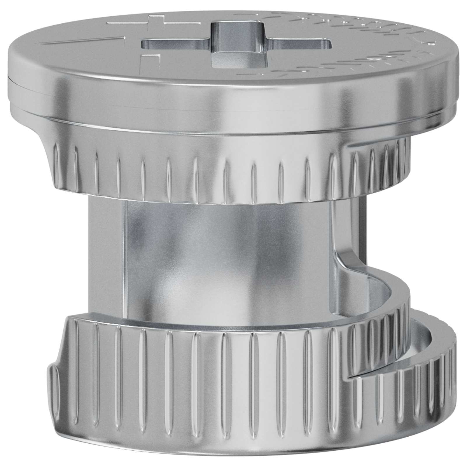 vidaXL Cam Lock Nuts 8372 pcs Silver Metal 3