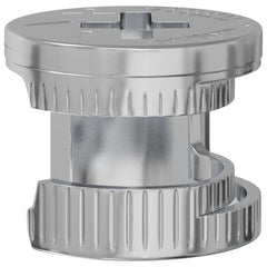 vidaXL Cam Lock Nuts 8372 pcs Silver Metal 3