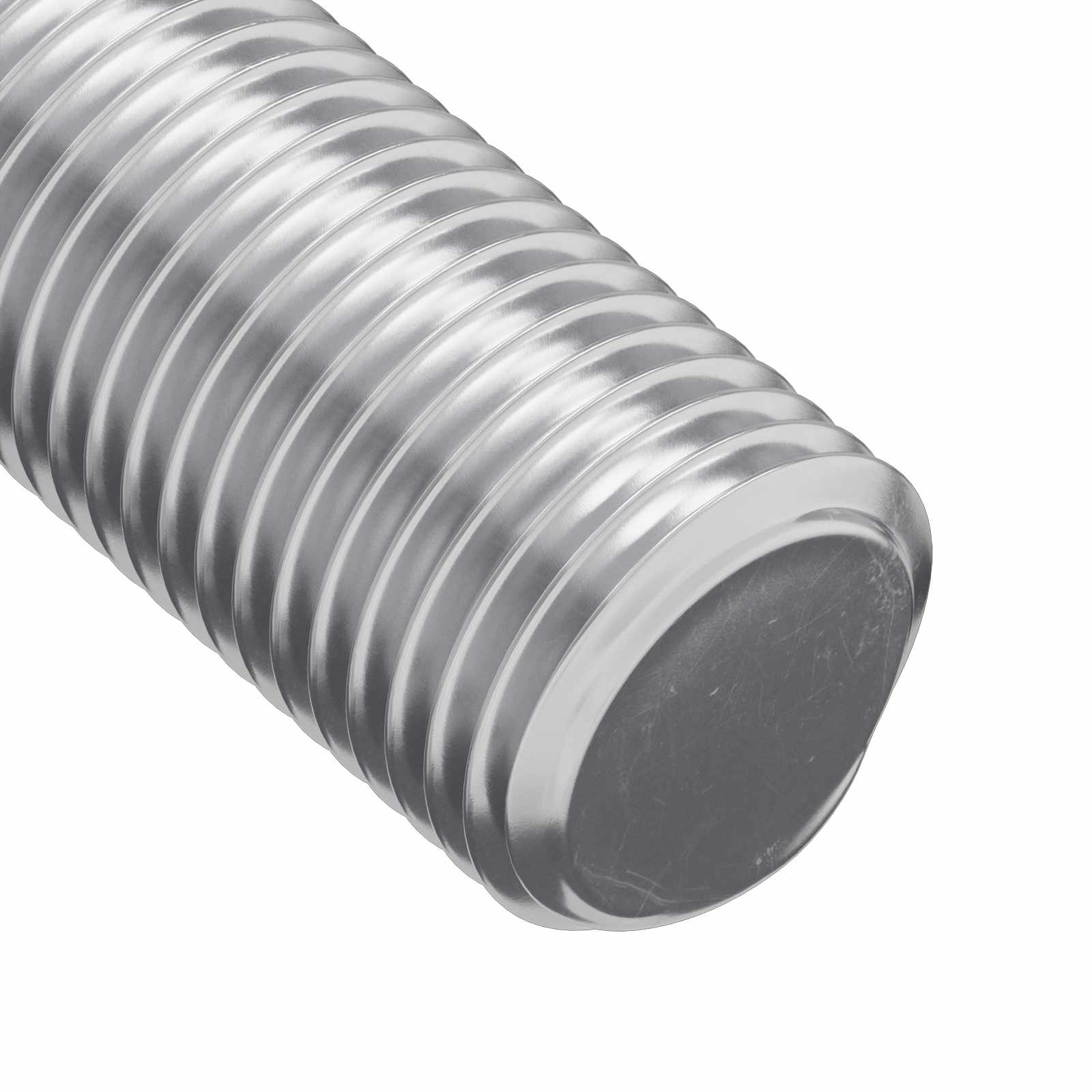 vidaXL Threaded Rod 1000 pcs Silver Steel 5