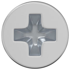 Countersunk Head Screws Silver M4 6 mm Steel 18 kg (approx. 32727 pcs)