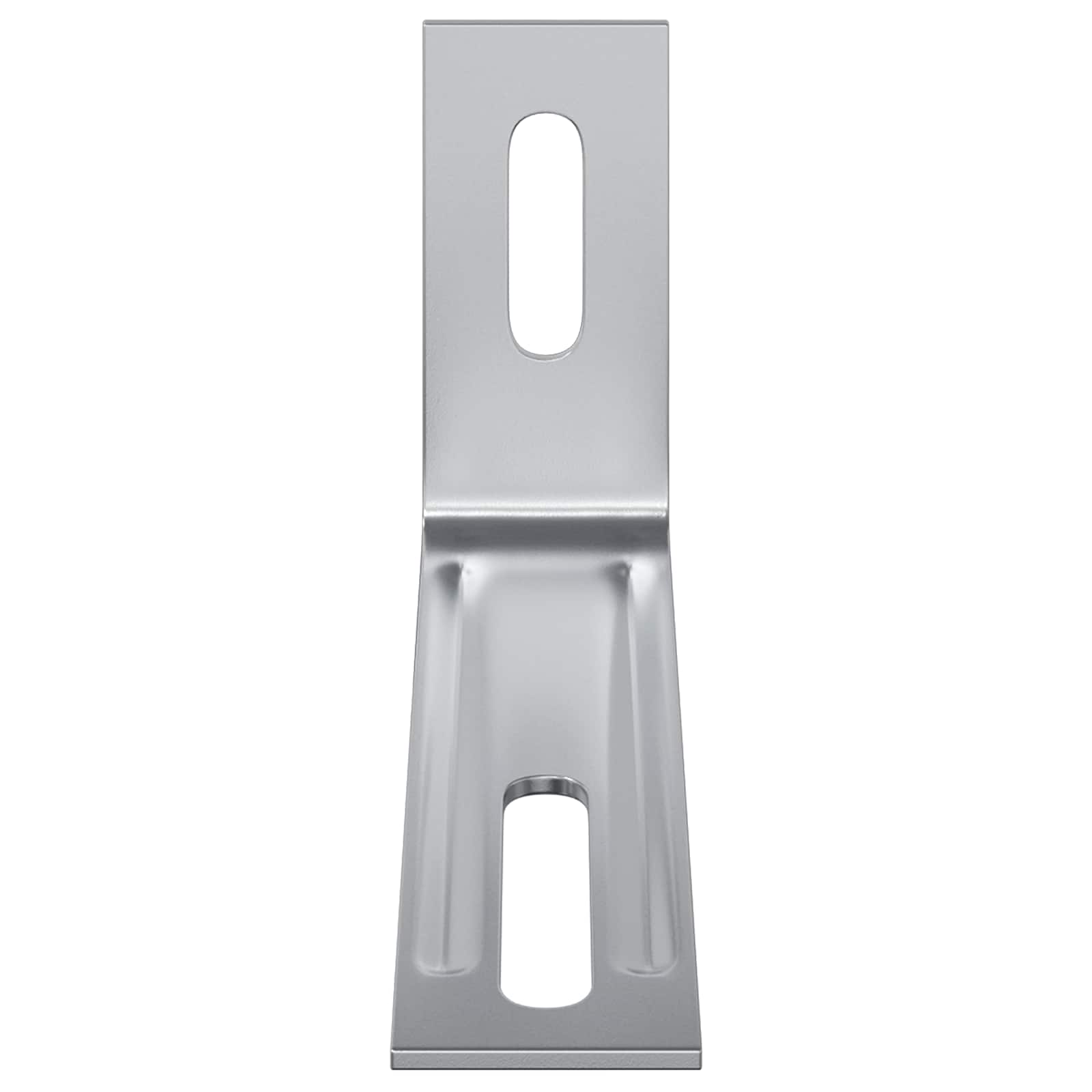 vidaXL Anti Tip Bracket 1268 Silver 74.5 x 15 x 32 mm Iron 4