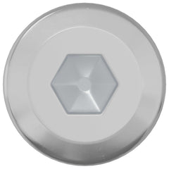 Lock Screw Plain Silver Steel M6 x 12 mm 18 kg (approx. 4865 pcs)