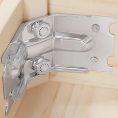 vidaXL Bracket 212 Zinc-coated 106 x 55 x 1.5mm Steel 6