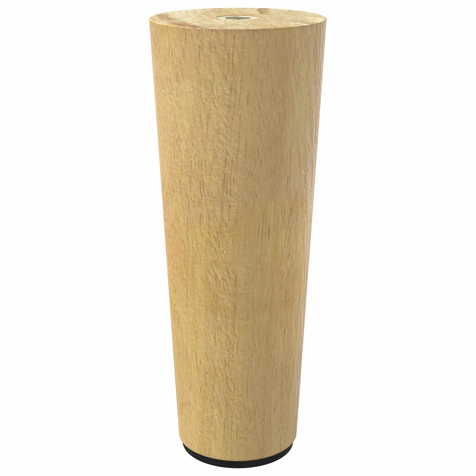 vidaXL Furniture Feet 12 pcs Brown Ø 44 x 100 mm Solid Eucalyptus Wood 5
