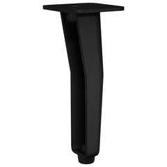 vidaXL Standing Feet 12 pcs Black 40 x 40 x 100 mm Iron 6