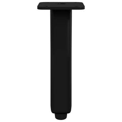 vidaXL Standing Feet 12 pcs Black 40 x 40 x 100 mm Iron 5