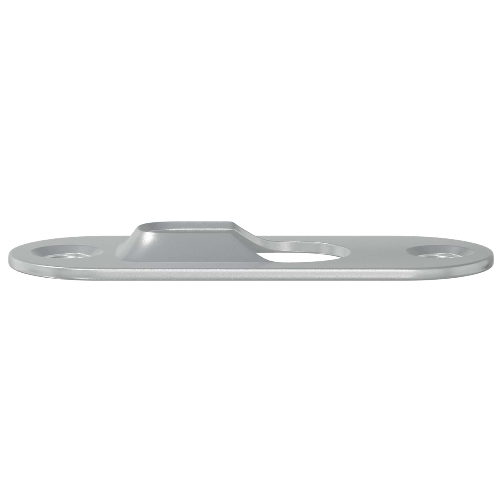 vidaXL Keyhole Hanger 3673 pcs Silver 45 x 16 x 3.5 mm Iron 3