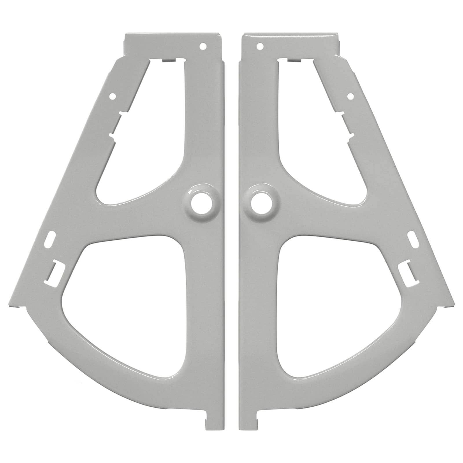 vidaXL Flip Drawer Hinge 12 pcs Silver 235 x 155 x 30 mm Iron 4