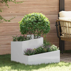 Garden Planter 60 x 60 x 50 cm Cold-rolled Steel Galvanised 60 cm