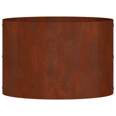 vidaXL Planter Ring Rusty 30 x 30 x 20 cm Weathering Steel 6