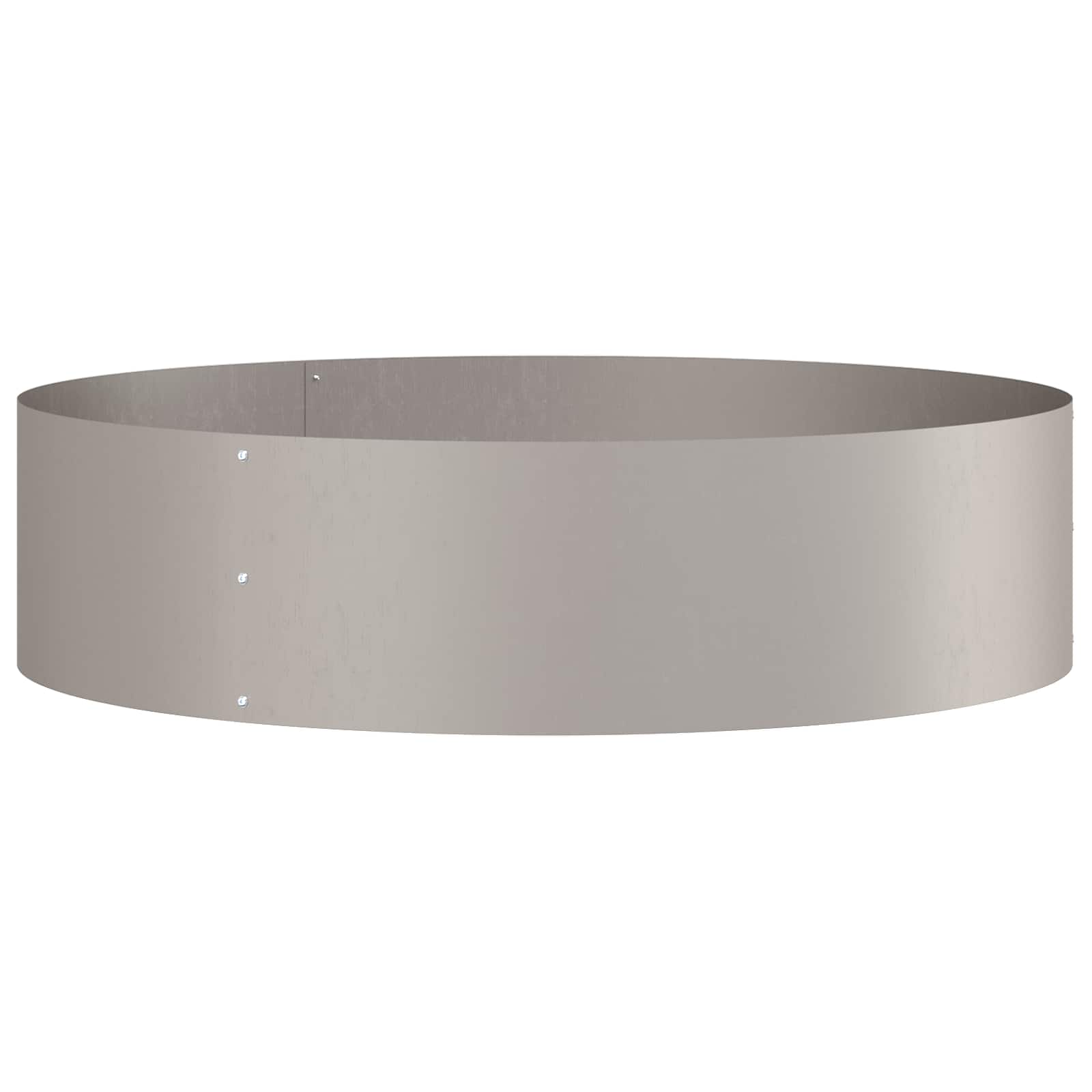 vidaXL Planter Ring Rusty 80 x 80 x 20 cm Weathering Steel 5