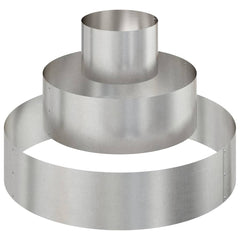 vidaXL Garden Planter Silver 90 x 90 x 20 cm Stainless Steel 2