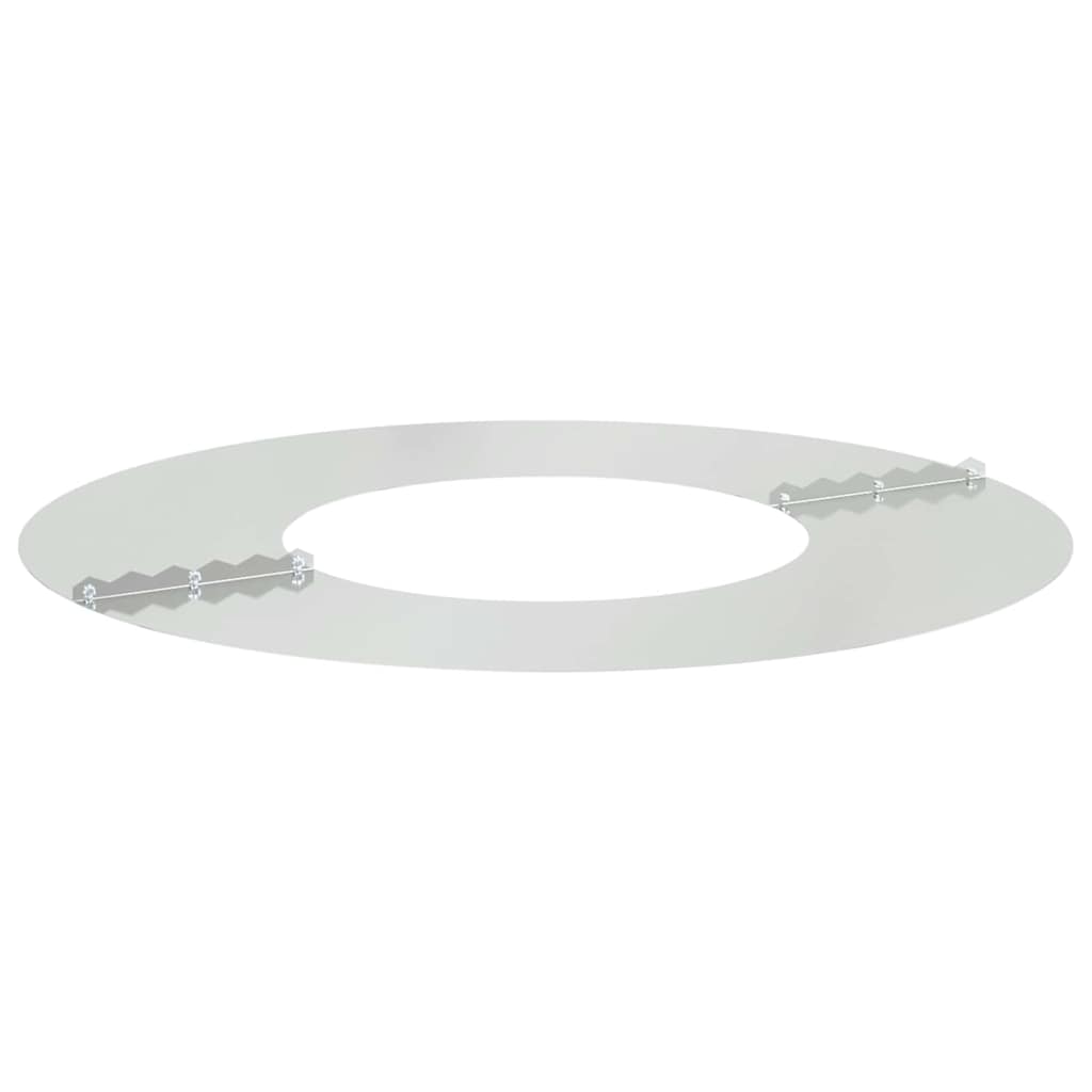 vidaXL suitable for Flat Tree Ring Silver Ø30/60 cm Galvanised steel 4