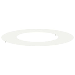 vidaXL suitable for Flat Tree Ring White Ø40/70 cm Steel 2
