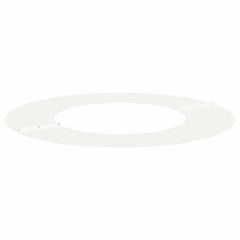 vidaXL suitable for Flat Tree Ring White Ø40/70 cm Steel 4