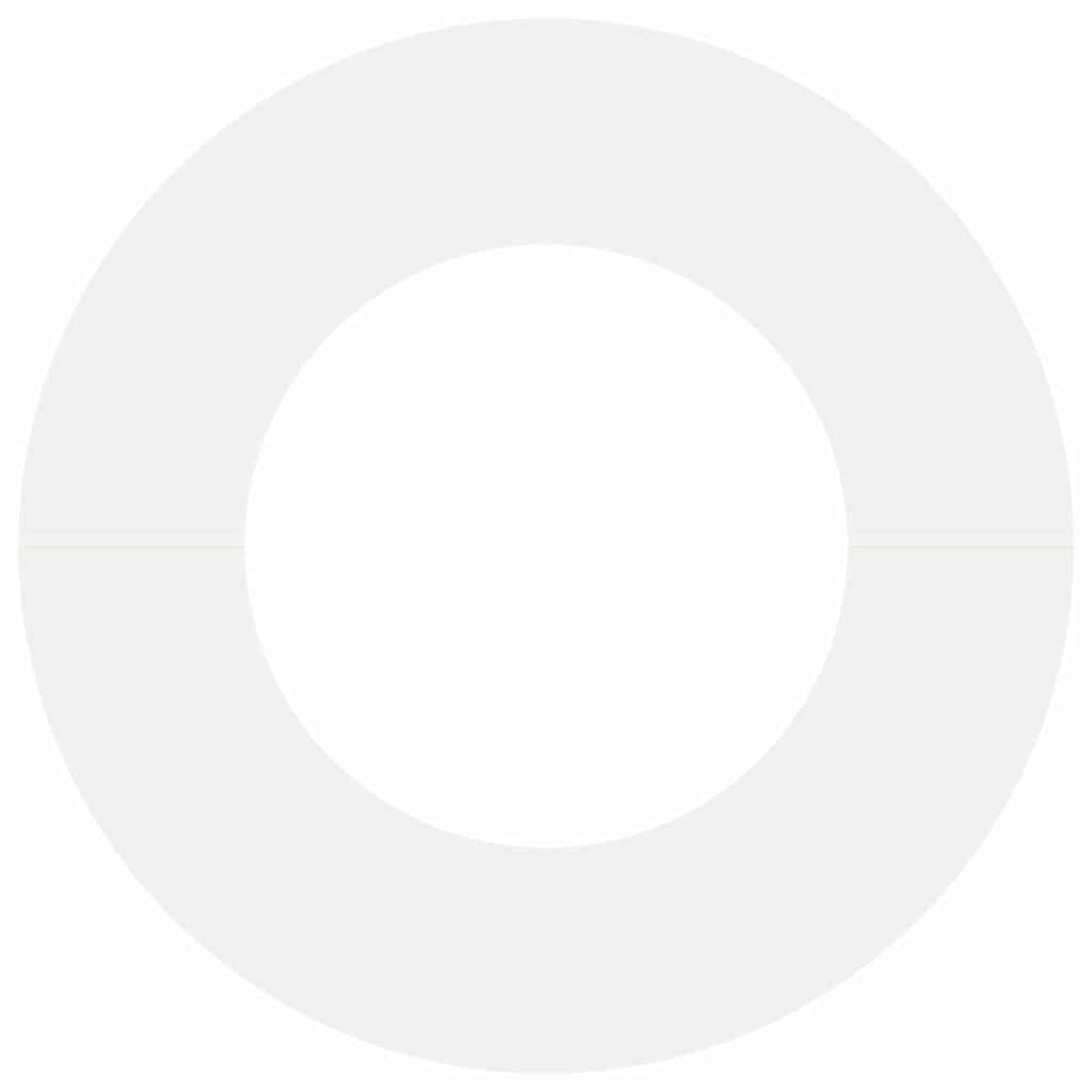 vidaXL suitable for Flat Tree Ring White Ø40/70 cm Steel 5