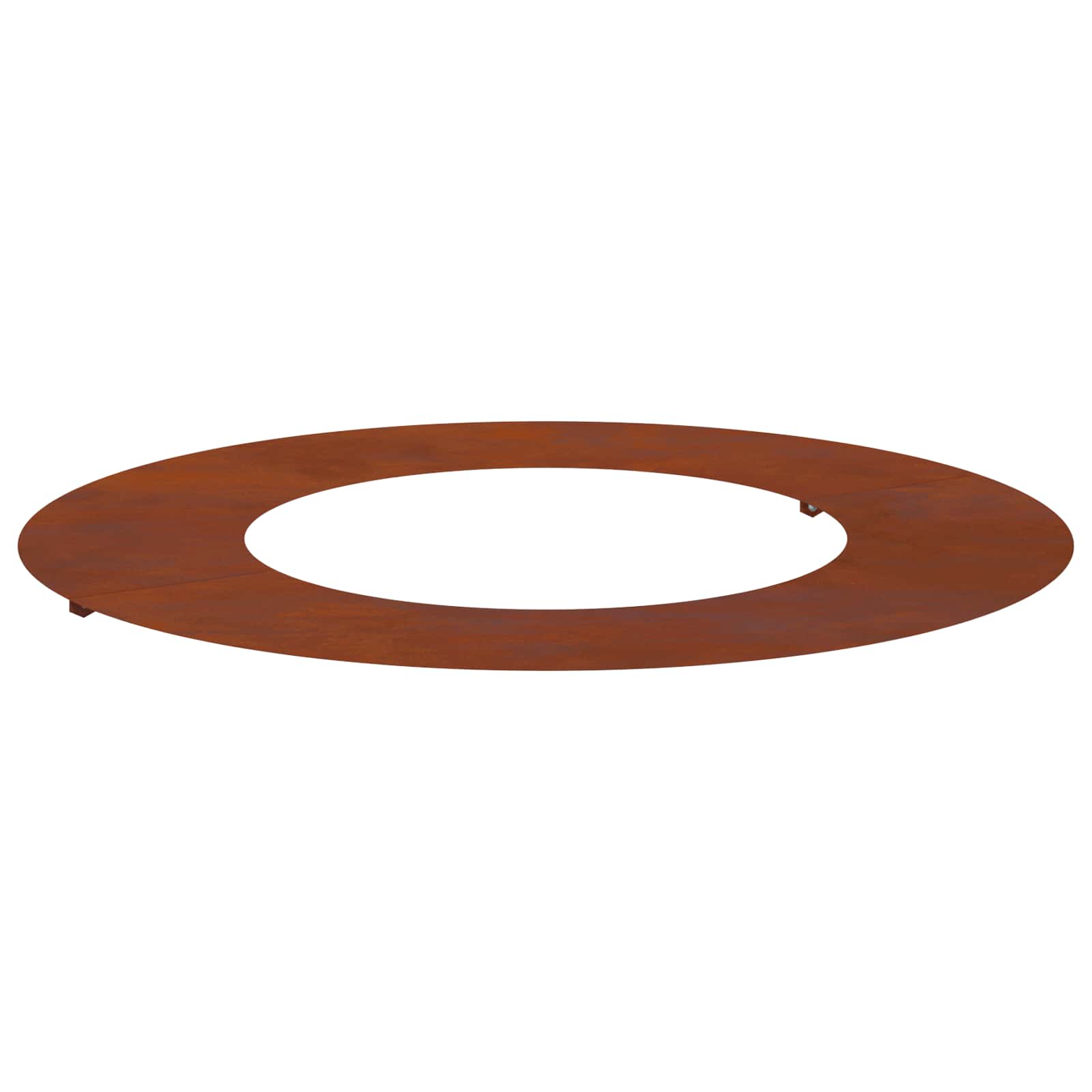 vidaXL suitable for Flat Tree Ring Rusty Ø40/70 cm 2