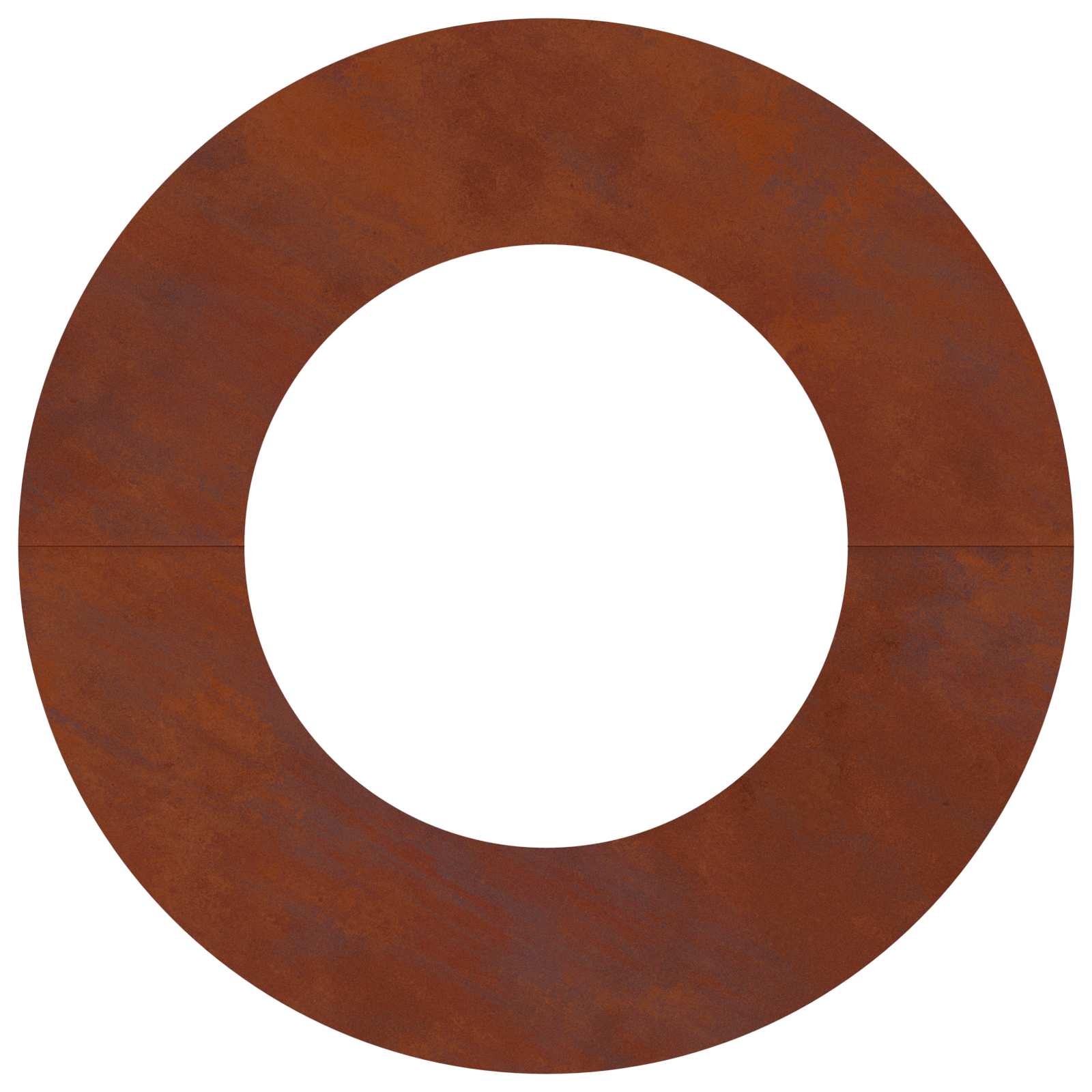 vidaXL suitable for Flat Tree Ring Rusty Ø40/70 cm 6