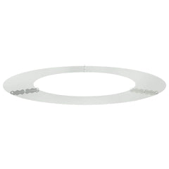 vidaXL suitable for Flat Tree Ring Silver Ø50/80 cm Galvanised steel 4