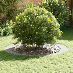 vidaXL suitable for Flat Tree Ring White Ø90/120 cm Steel 3