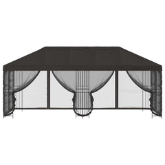 6 x 3 m Polyester and Steel 190 gsm Anthracite