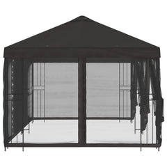 6 x 3 m Polyester and Steel 190 gsm Anthracite