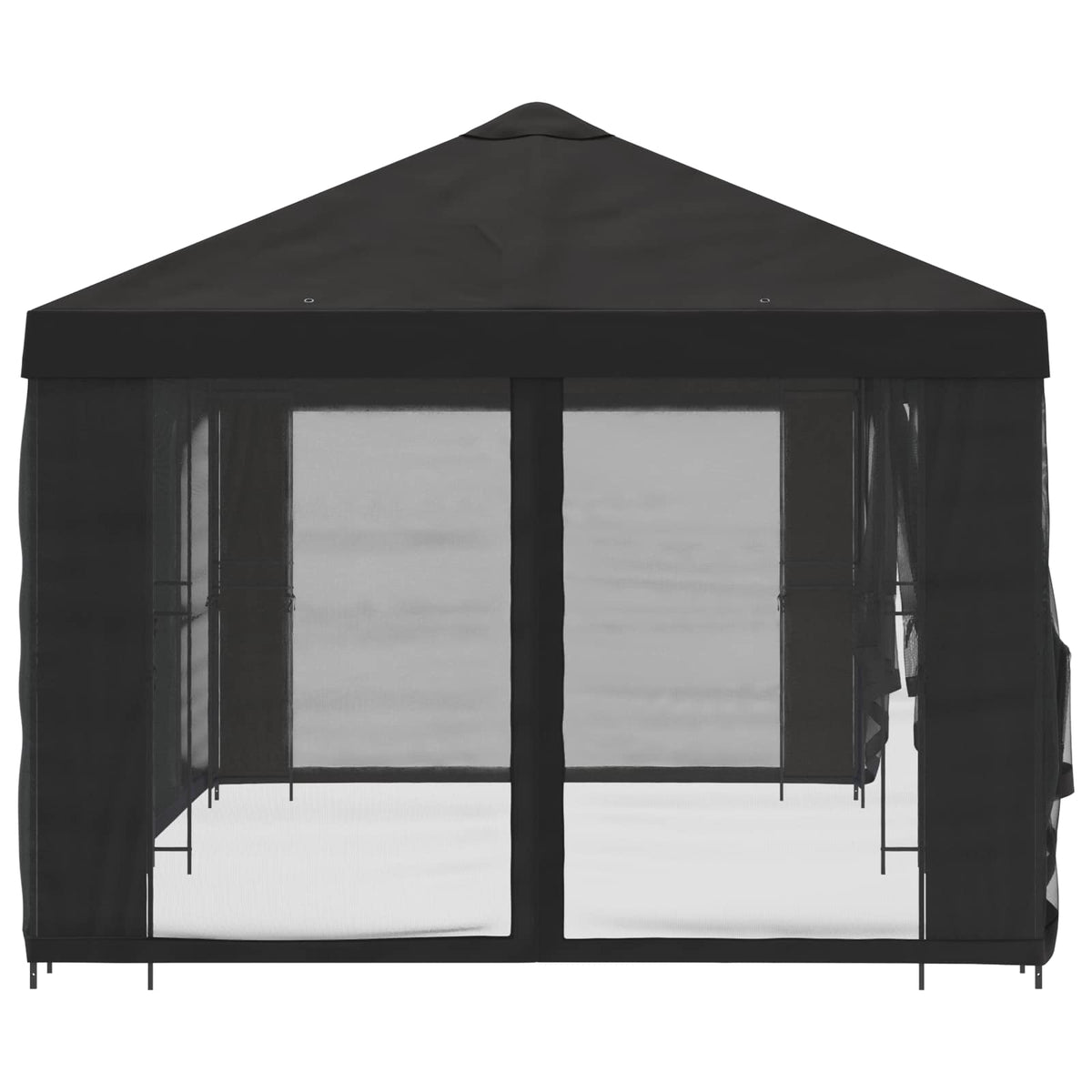Garden Gazebo with Sidewalls 6 x 3 m Polyester and Steel Anthracite