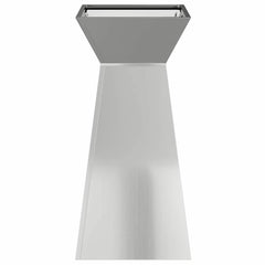 vidaXL Pillar Planter Silver 35 x 35 x 73 cm Galvanised Steel 5