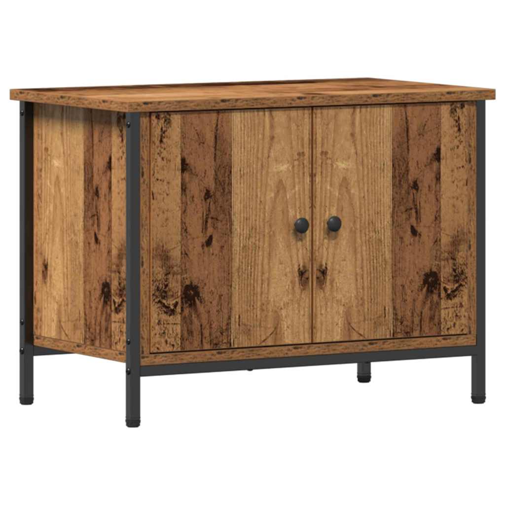 vidaXL TV Cabinet 60 x 35 x 45 cm Old Wood Engineered Wood 2